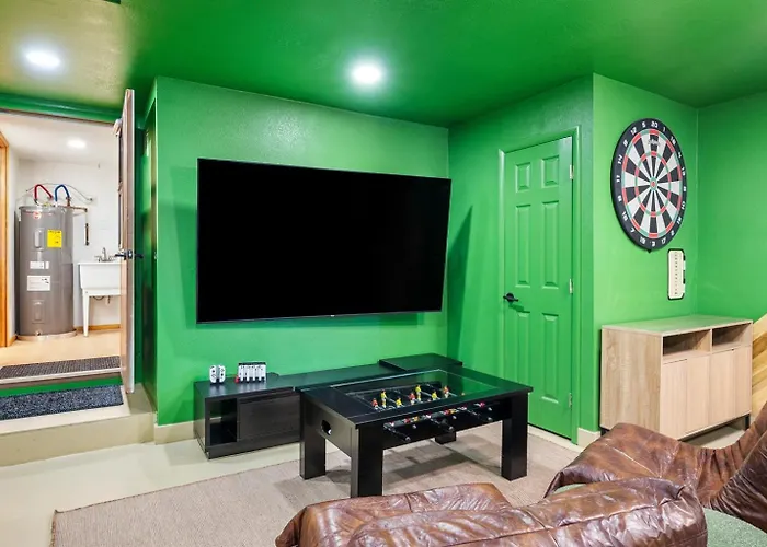 Lodge Family Cabin Retreat William Az Near Grand Canyon Epic Game Rooms Fire Pit