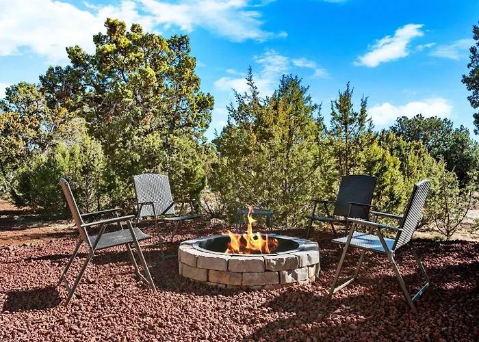 Family Cabin Retreat William Az Near Grand Canyon Epic Game Rooms Fire Pit