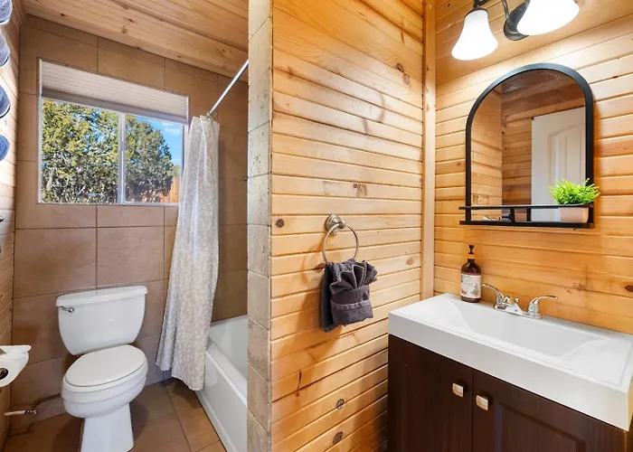 Family Cabin Retreat William Az Near Grand Canyon Epic Game Rooms Fire Pit Lodge Williams