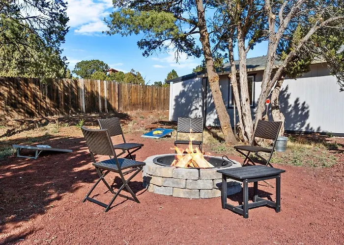 Family Cabin Retreat William Az Near Grand Canyon Epic Game Rooms Fire Pit * Williams
